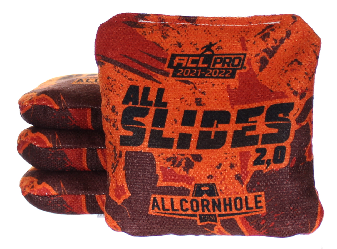 AllCornhole All-Slides 2.0 Kornhol Vrecice – Takmicarske (ACL Pro) - Narandzaste - Kornhol Srbija