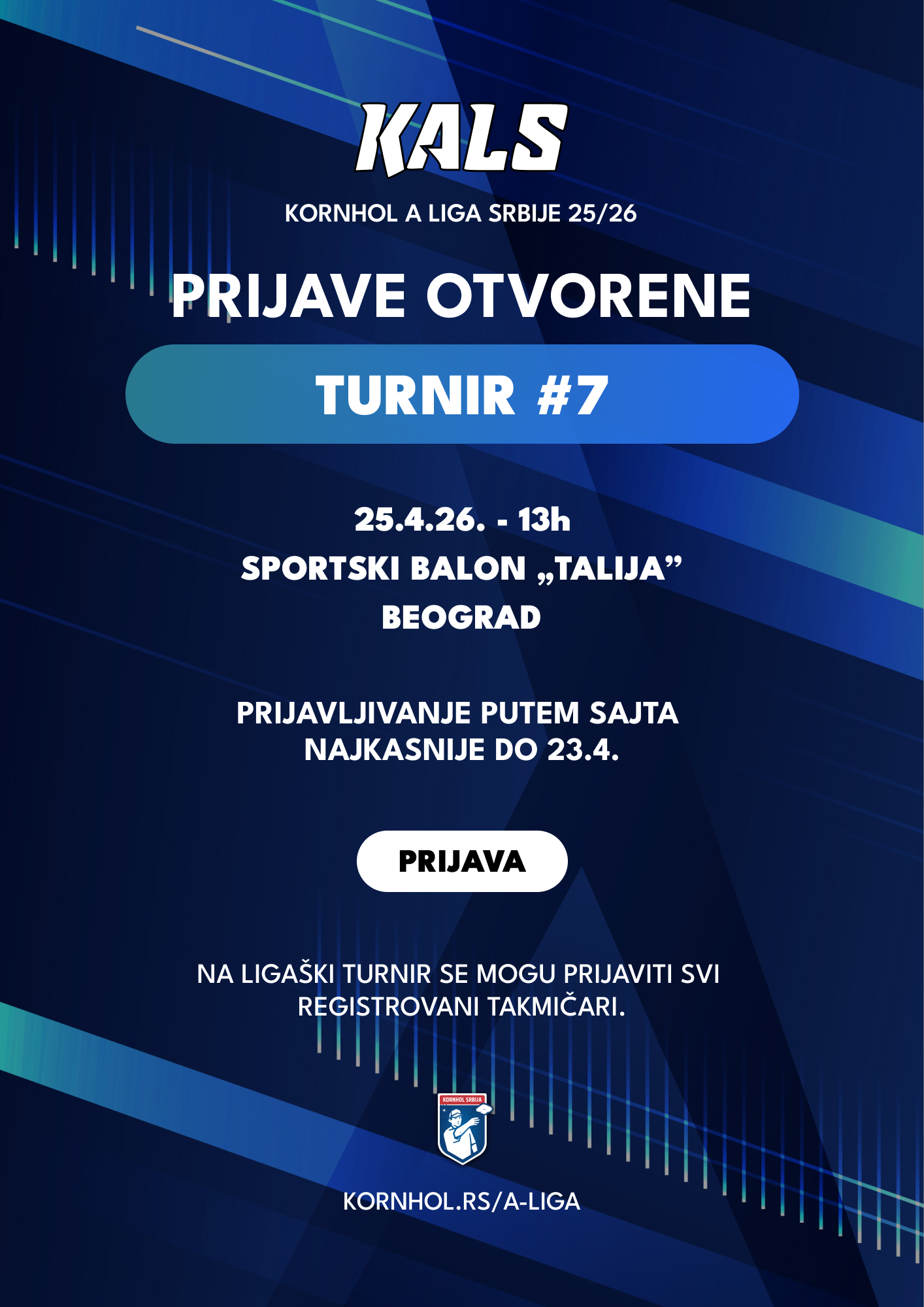 KALS 25-26 - 7. TURNIR - PRIJAVA
