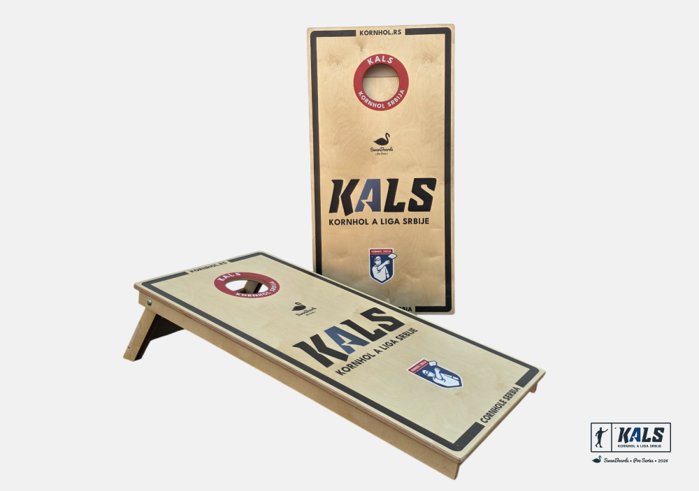 Kornhol Table - Pro 18mm - KALS - Profesionalni set - SwanBoards